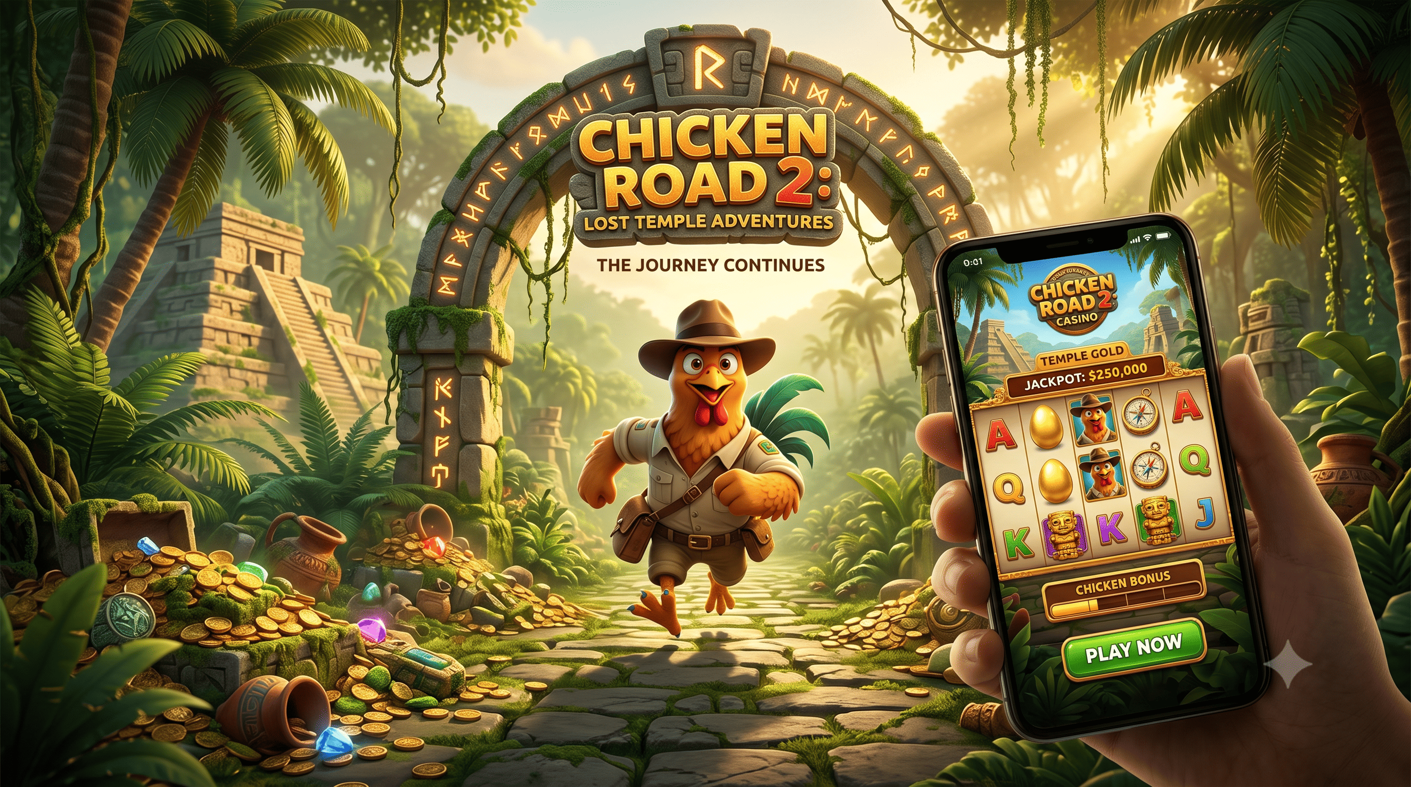 Interfaccia principale della piattaforma di gioco Chicken Road 2 Casino