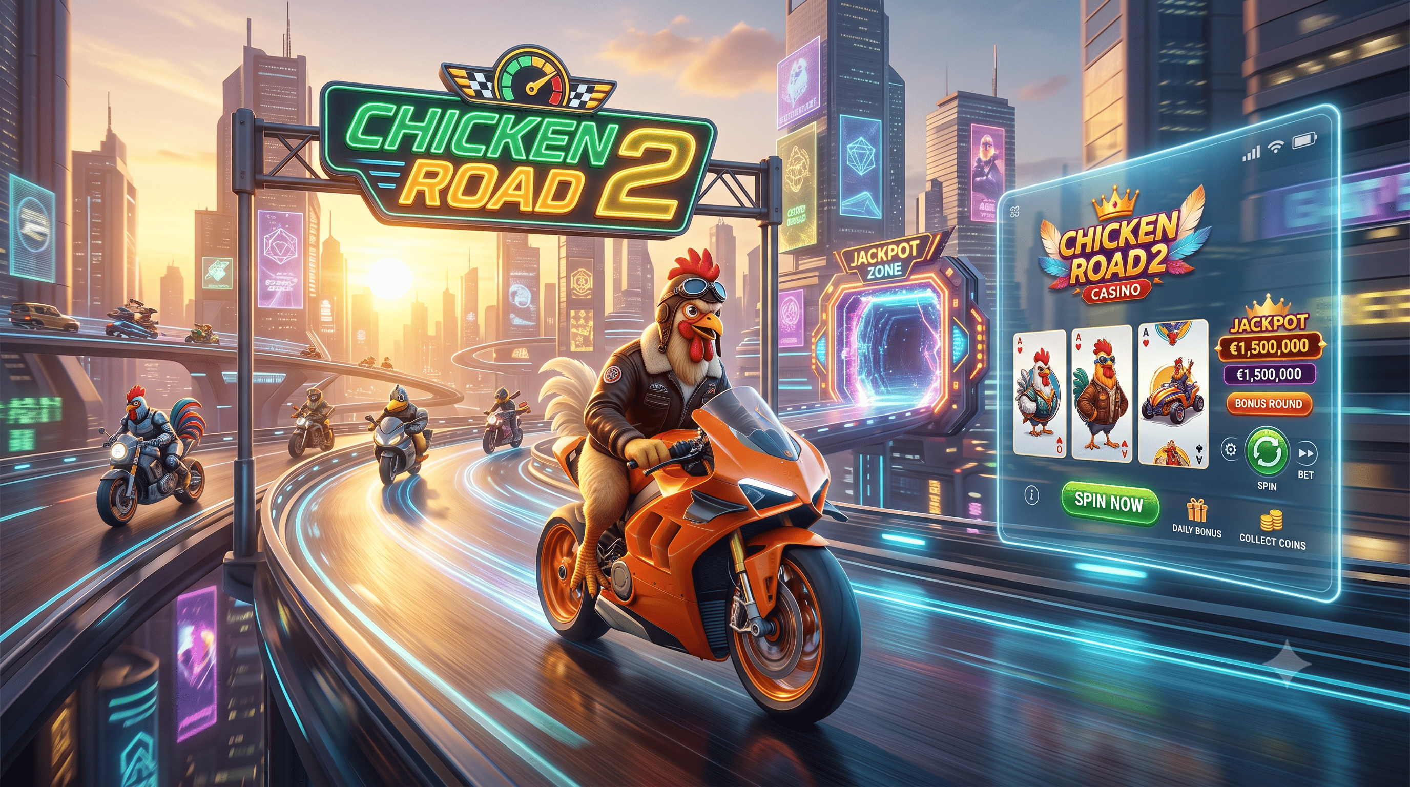 Lobby dei giochi live con croupier dal vivo su Chicken Road 2 Casino
