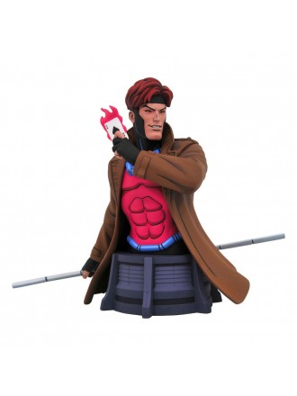 Gambit - Busto della serie animata Marvel X-Men (15 cm)