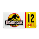 Jurassic Park - Replica 1/1 della targa di Dennis Nedry