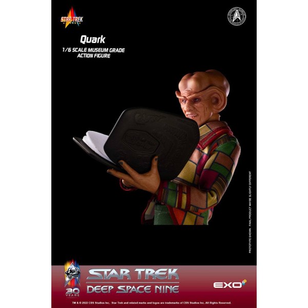 Quark - Figura d'azione di Star Trek: Deep Space Nine 1/6 (28 cm)