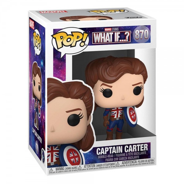 Capitan Carter - E se...? POP! Figura in vinile 9 cm