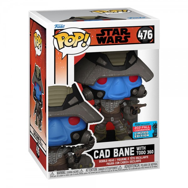 Cad Bane con Todo - Star Wars POP! (NYCC/Fall Con.) (9 cm)