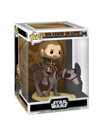 Ben Kenobi su Eopie - Star Wars: Obi-Wan Kenobi POP! Deluxe in vinile (9 cm)
