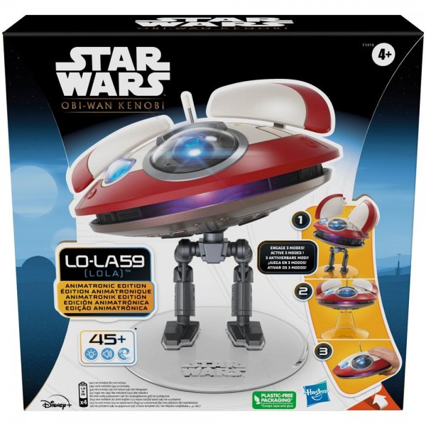 LO-LA59 (Lola) Edizione animatronica - Star Wars: Obi-Wan Kenobi Figura elettronica (15 cm)