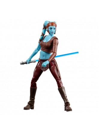 Aayla Secura - Figura d'azione di Star Wars Serie Nera (15 cm)