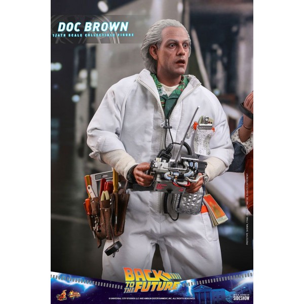 Doc Brown - Capolavoro cinematografico di Ritorno al futuro - Figura d'azione 1/6 (30 cm)