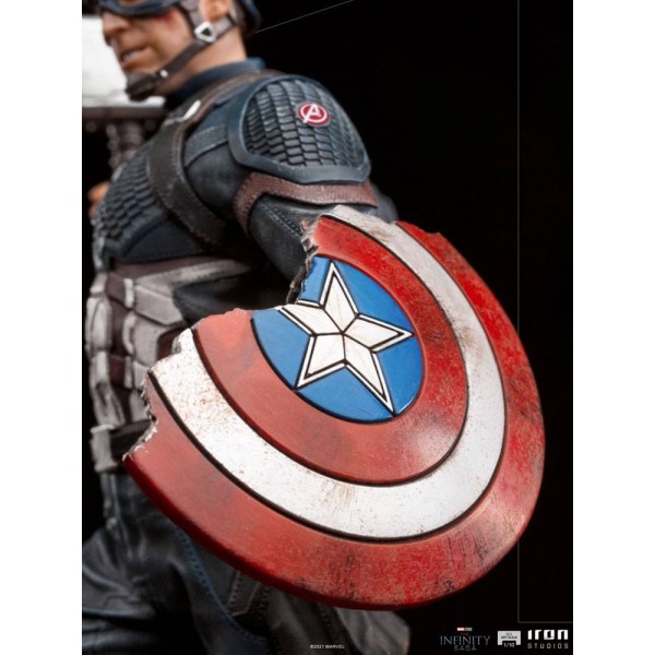 Capitan America Ultimate - Statua in scala artistica BDS della Saga dell'Infinito (21 cm)