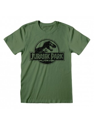 Maglietta Jurassic Park Logo Mono