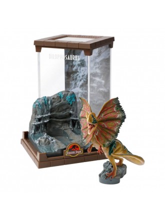 Dilophosaurus - Diorama in PVC della creatura di Jurassic Park (18 cm)