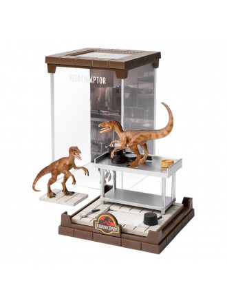 Velociraptors - Diorama in PVC della creatura di Jurassic Park (18 cm)