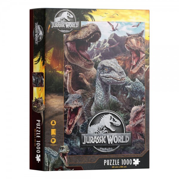 Jurassic World - Puzzle Poster (1000 pezzi)